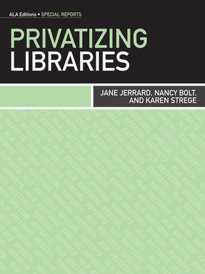 cover image of Privatizing Libraries